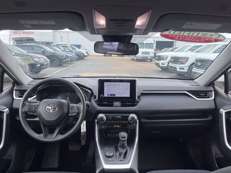2025 Magnetic Gray Metallic Toyota RAV4 Hybrid Hybrid LE AWD SUV