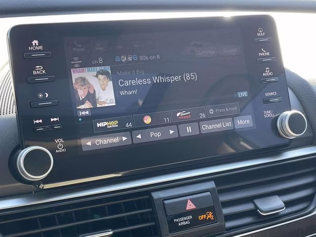 2021 Platinum White Pearl Honda Accord Touring 2.0T FWD Sedan