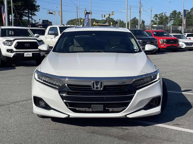 2021 Platinum White Pearl Honda Accord Touring 2.0T FWD Sedan