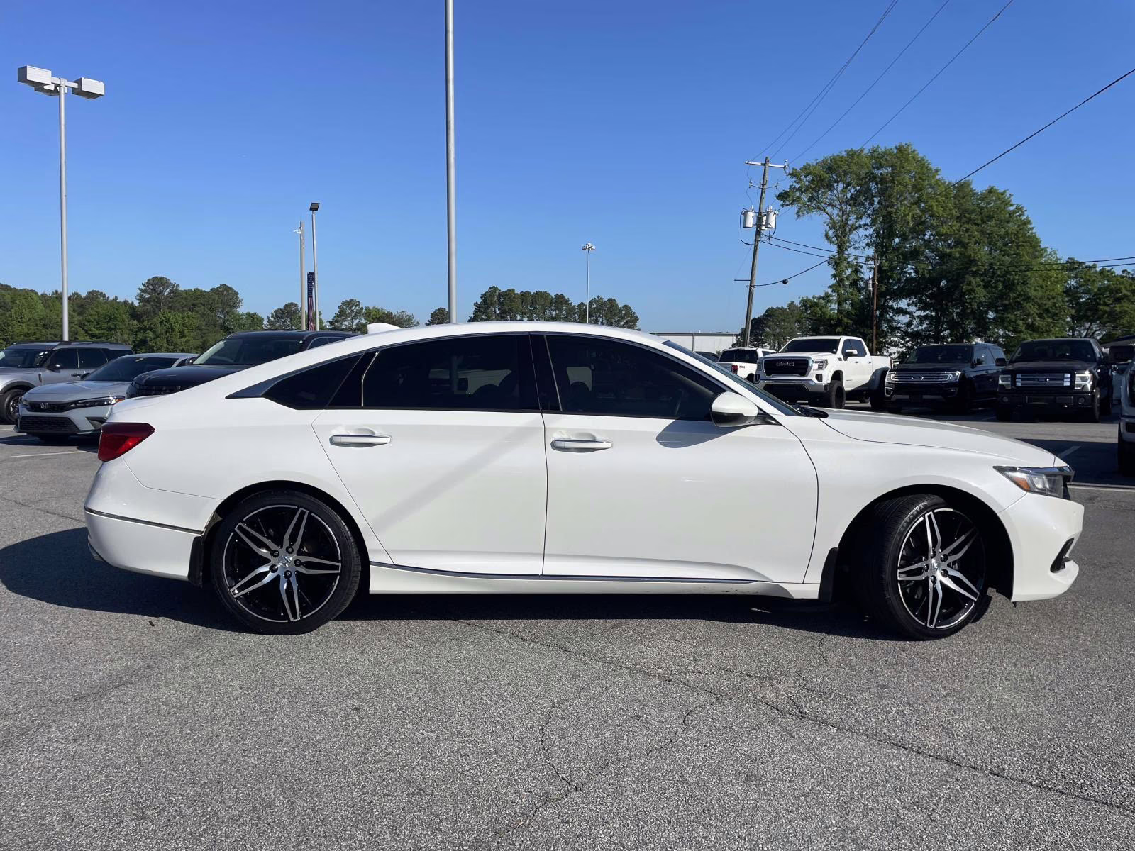 2021 Platinum White Pearl Honda Accord Touring 2.0T FWD Sedan