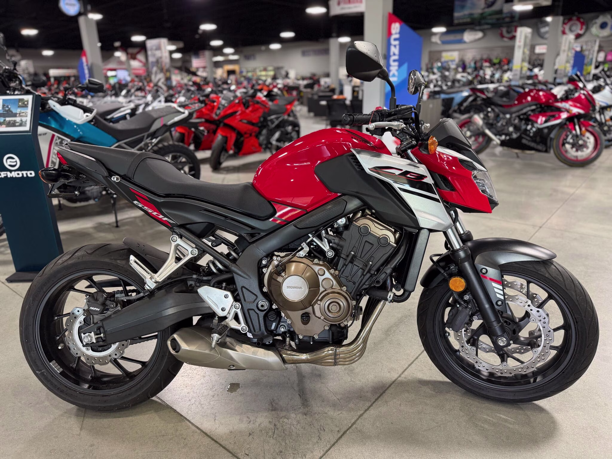 2018 Honda CB650F Motorcycle