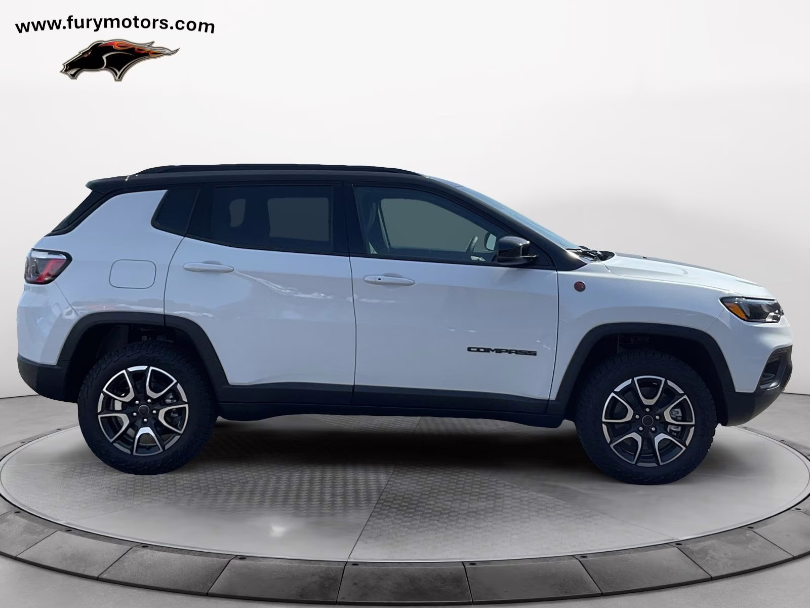 2026 Bright White Clearcoat Jeep Compass Trailhawk 4X4 SUV