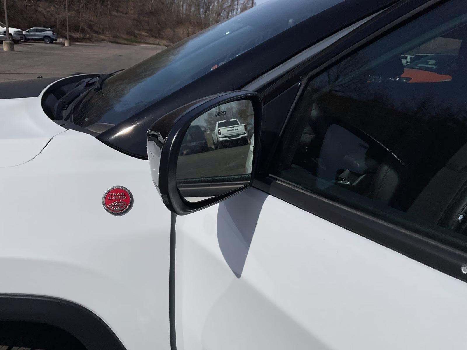 2026 Bright White Clearcoat Jeep Compass Trailhawk 4X4 SUV