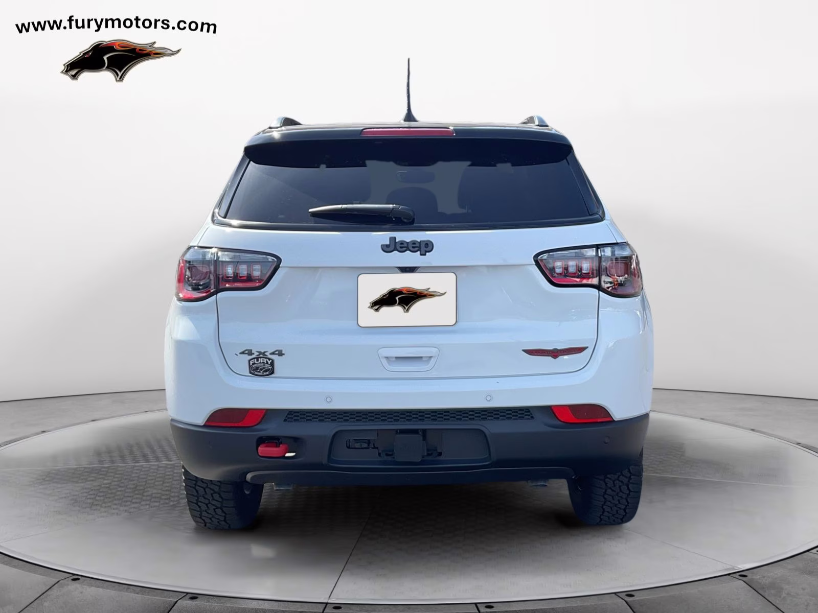 2026 Bright White Clearcoat Jeep Compass Trailhawk 4X4 SUV