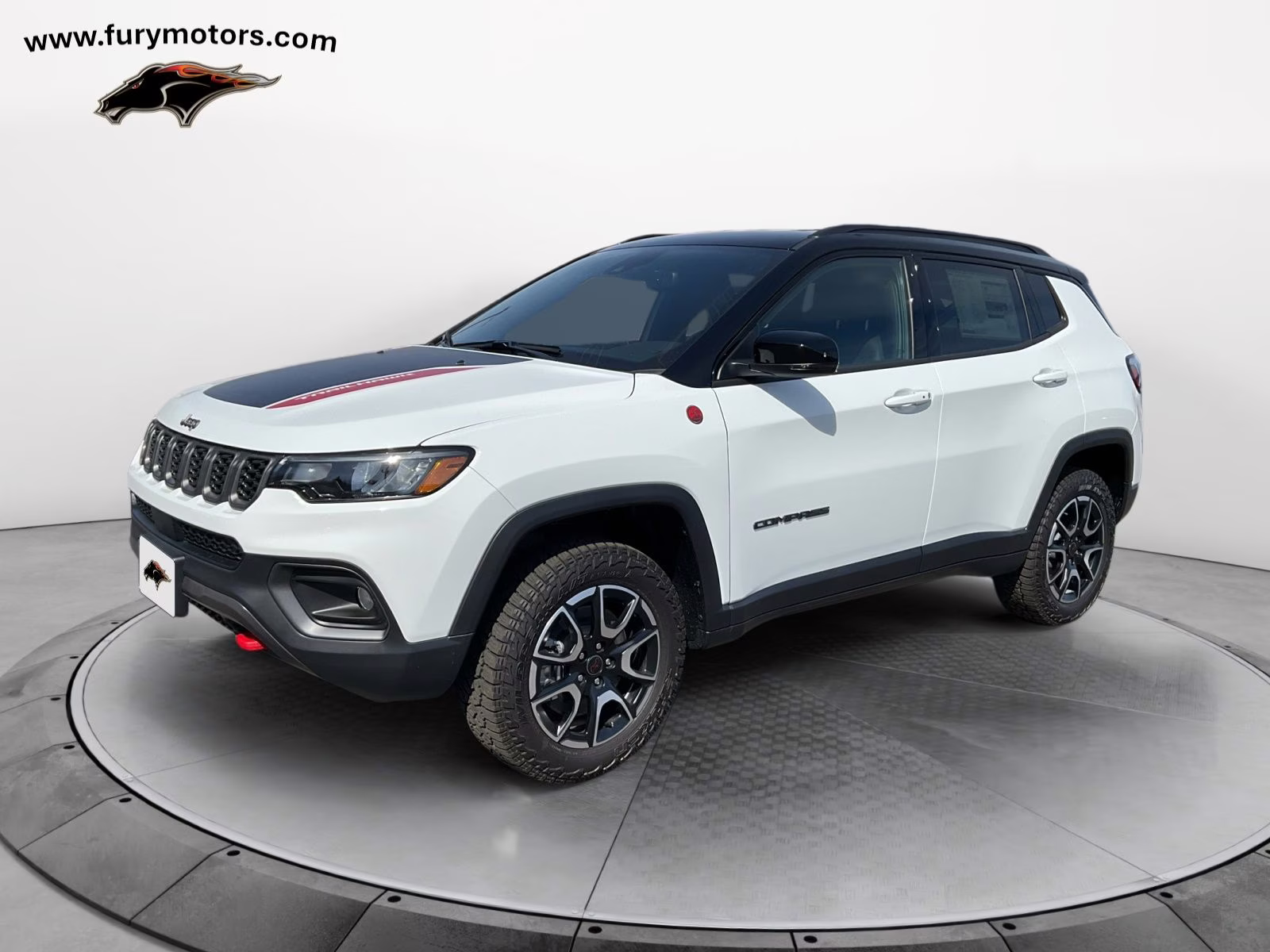 2026 Bright White Clearcoat Jeep Compass Trailhawk 4X4 SUV