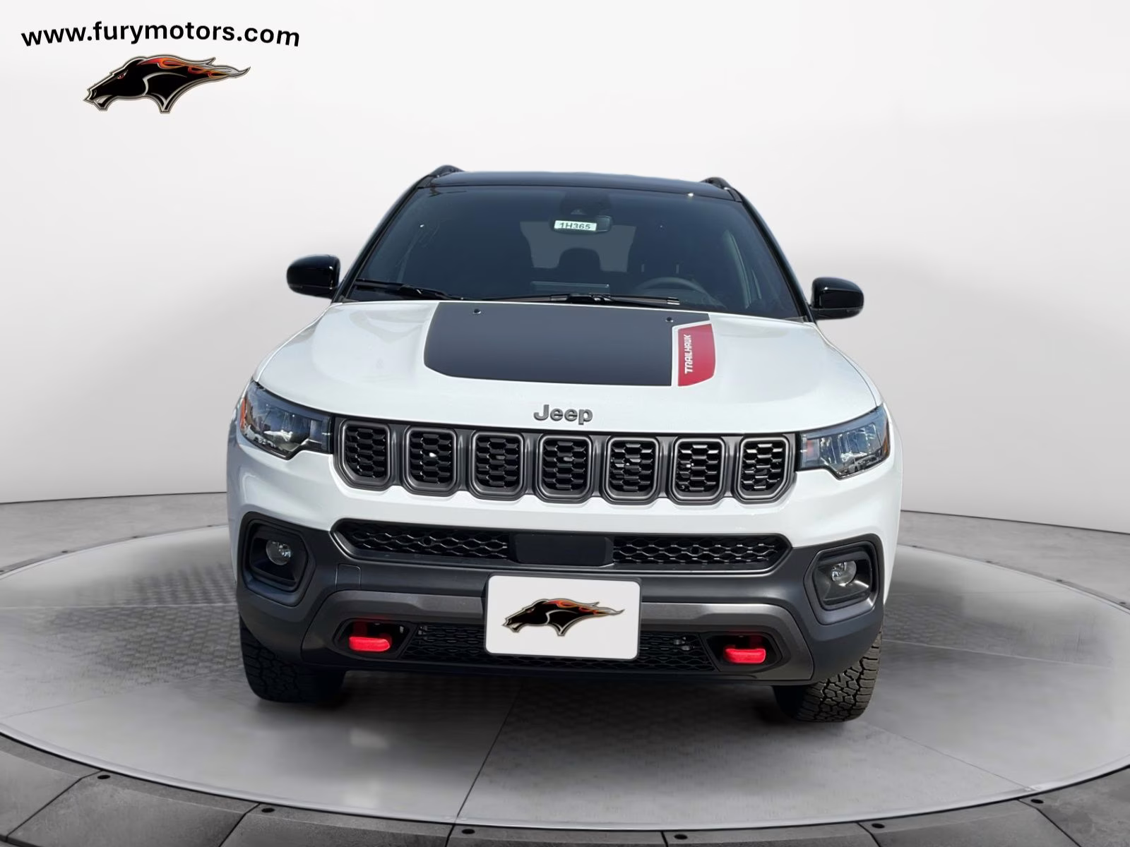 2026 Bright White Clearcoat Jeep Compass Trailhawk 4X4 SUV