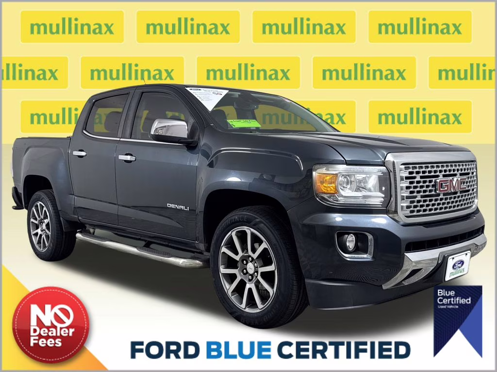 2018 Dark Slate Metallic GMC Canyon Denali 4X4 Truck
