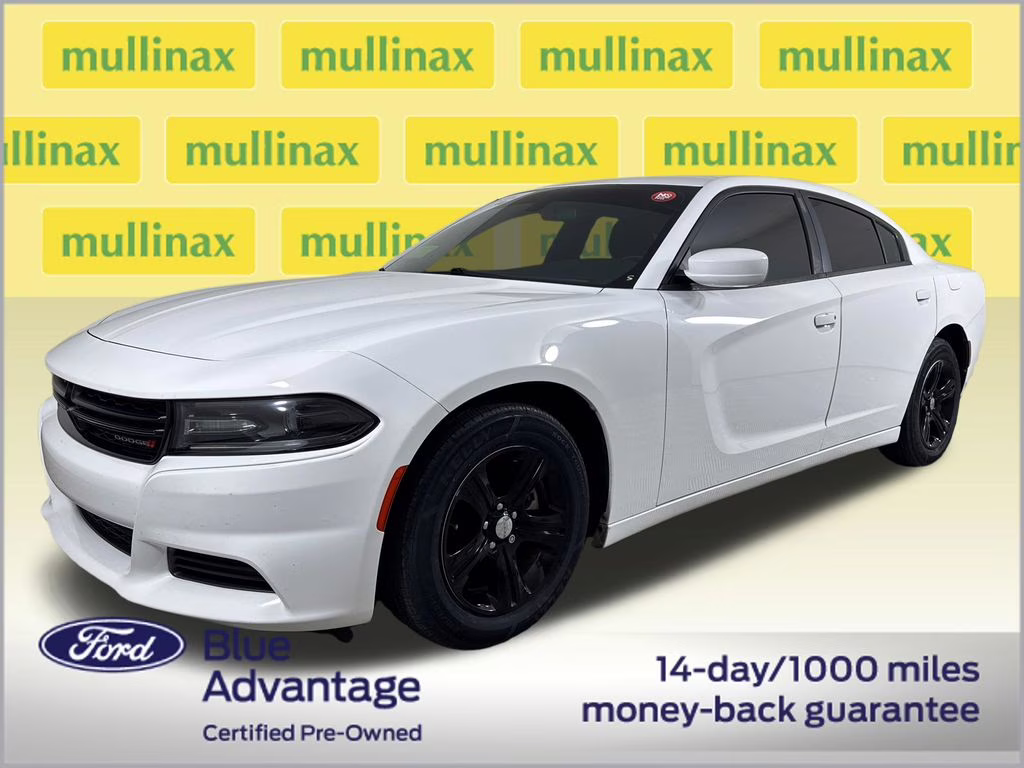 2019 White Knuckle Clearcoat Dodge Charger SXT RWD Sedan