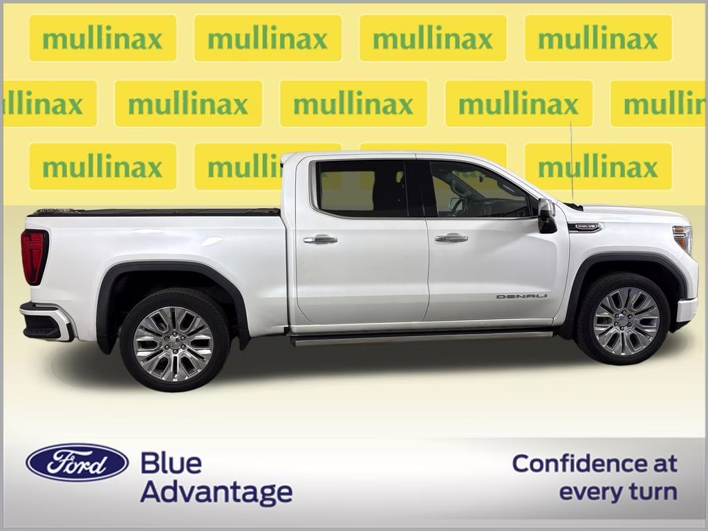 2021 White Frost Tricoat GMC Sierra 1500 Denali 4X4 Truck