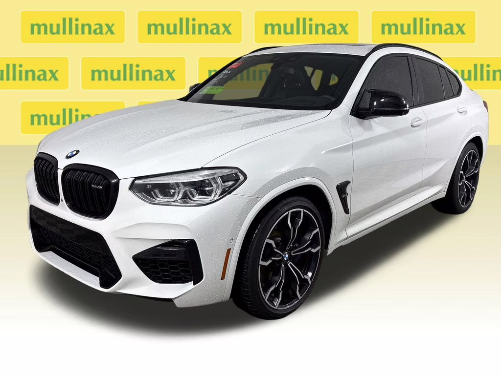 2021 Alpine White BMW X4 M Competition AWD SUV
