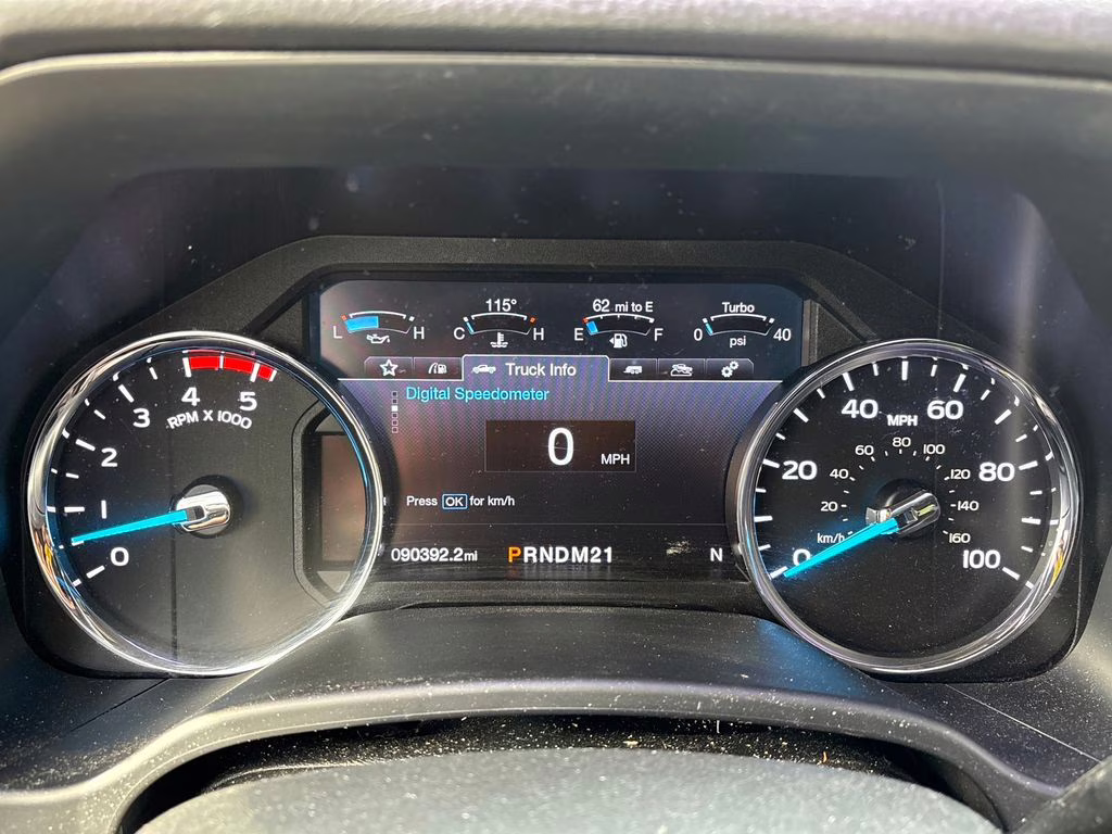 2019 Agate Black Metallic Ford Super Duty F-250 SRW Lariat 4X4 Truck