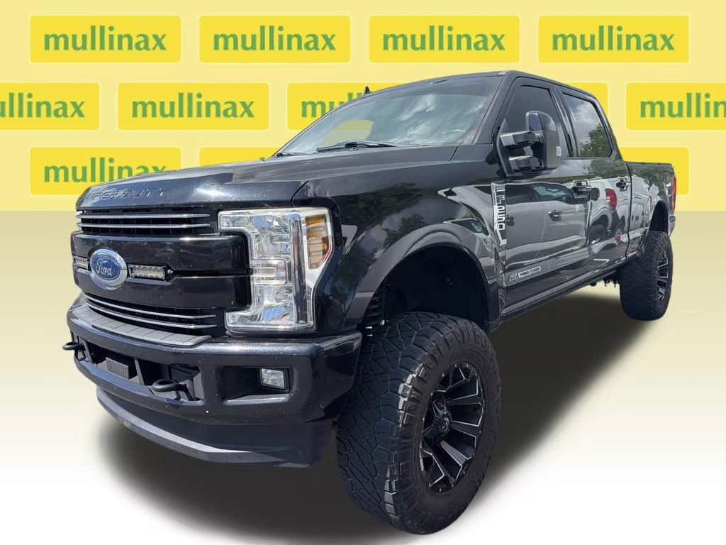 2019 Agate Black Metallic Ford Super Duty F-250 SRW Lariat 4X4 Truck