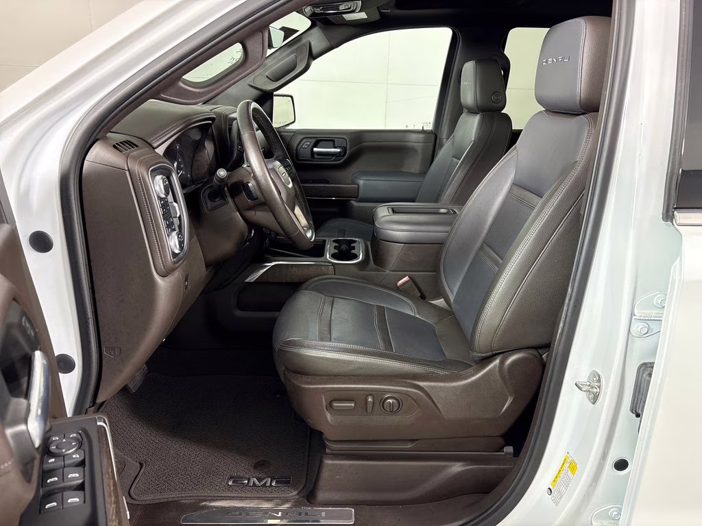 2021 White Frost Tricoat GMC Sierra 1500 Denali 4X4 Truck