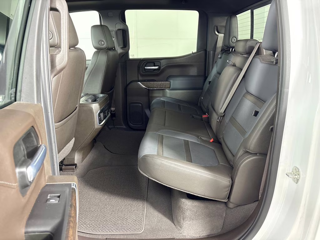 2021 White Frost Tricoat GMC Sierra 1500 Denali 4X4 Truck