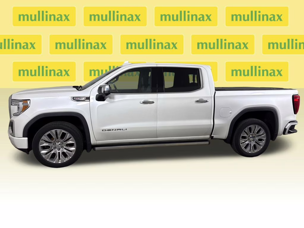 2021 White Frost Tricoat GMC Sierra 1500 Denali 4X4 Truck