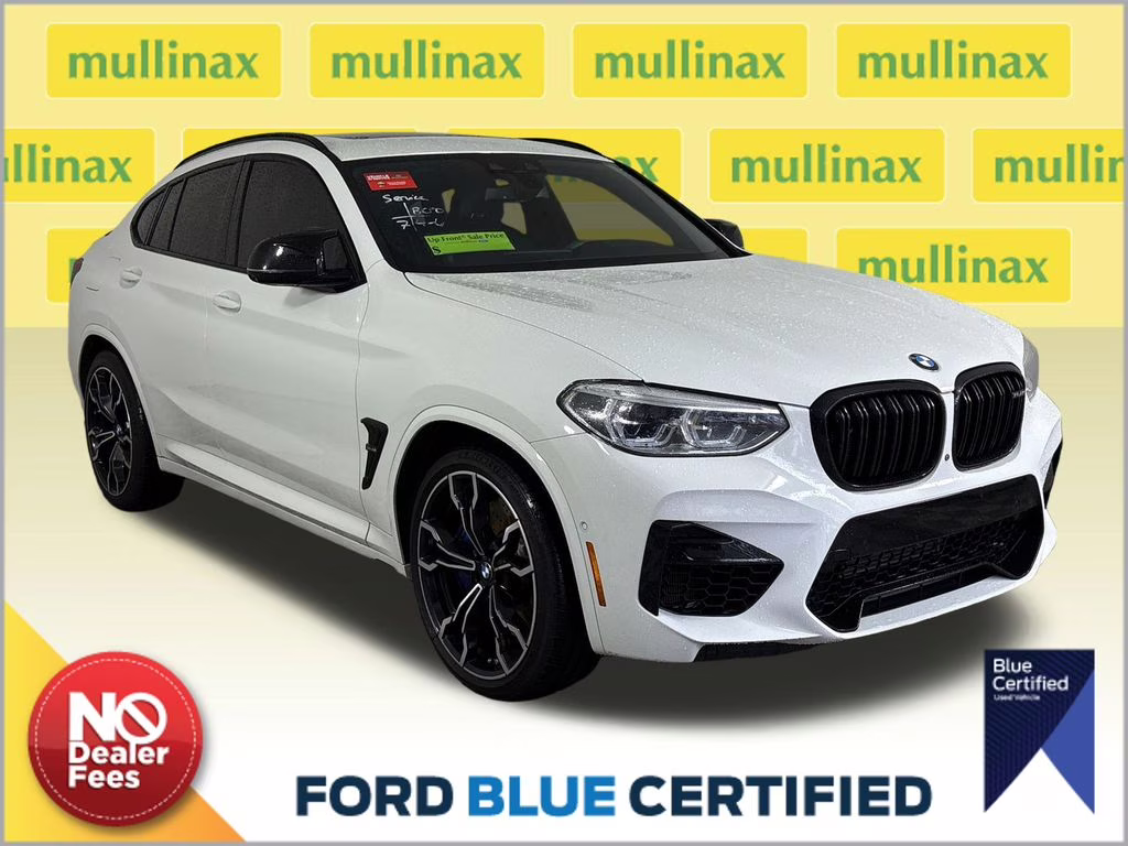 2021 Alpine White BMW X4 M Competition AWD SUV