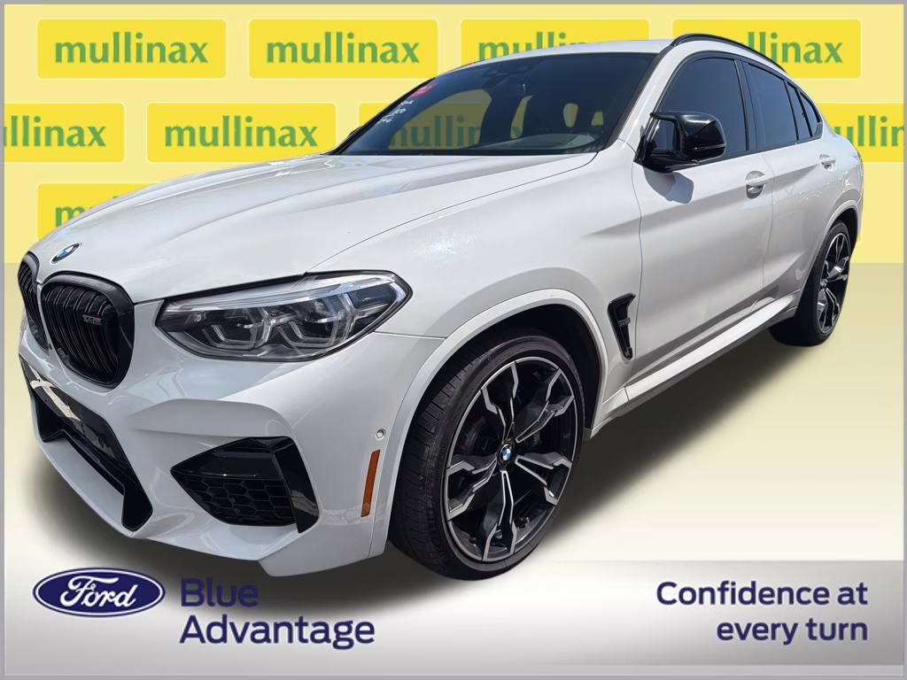 2021 Alpine White BMW X4 M Competition AWD SUV