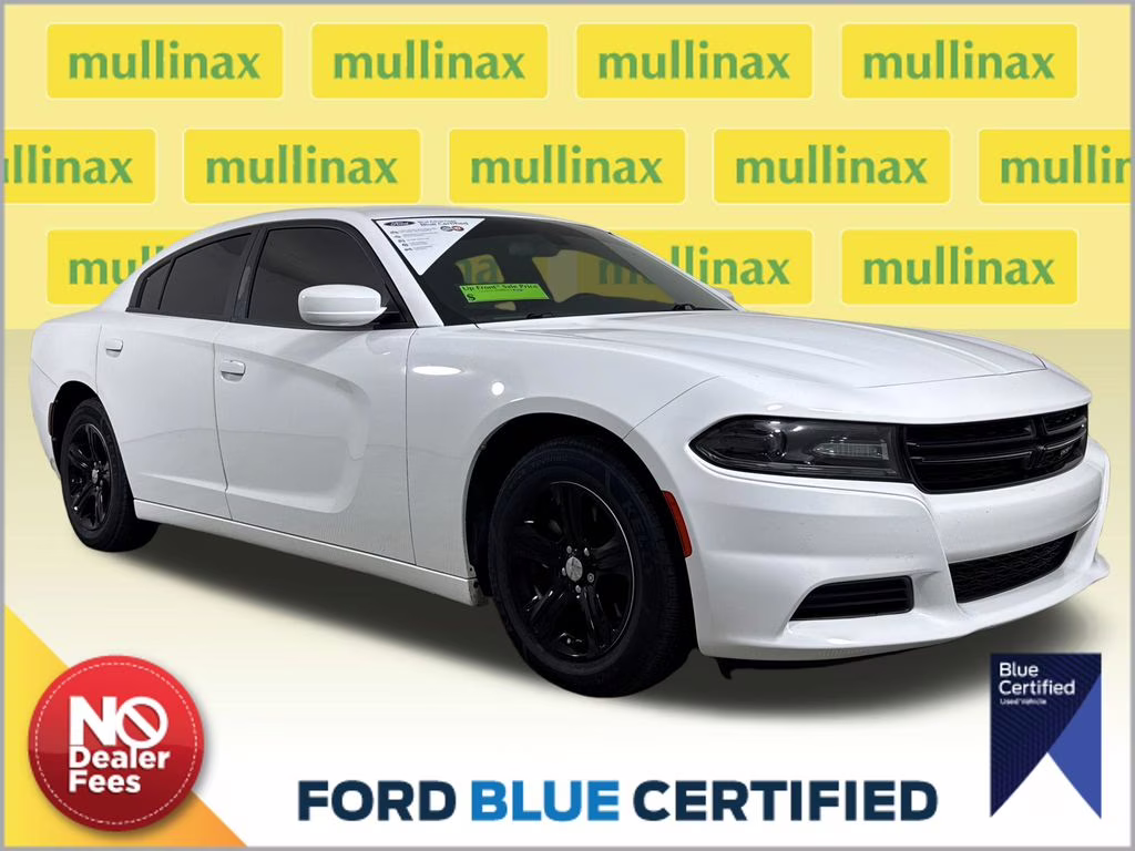 2019 White Knuckle Clearcoat Dodge Charger SXT RWD Sedan