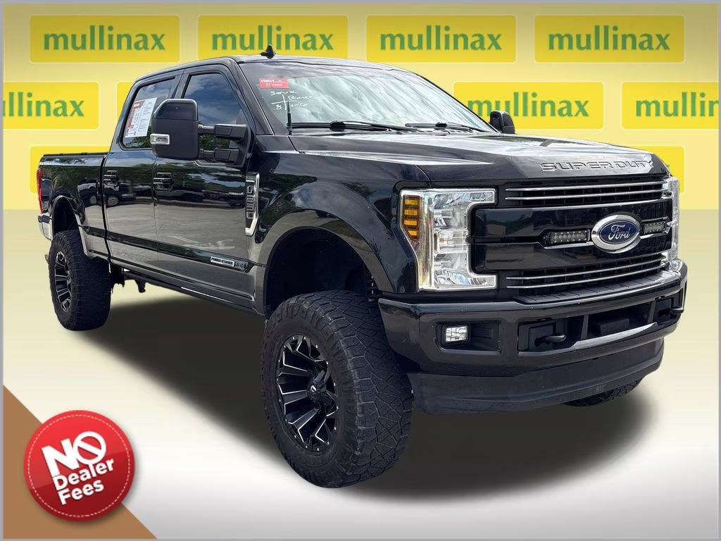 2019 Agate Black Metallic Ford Super Duty F-250 SRW Lariat 4X4 Truck