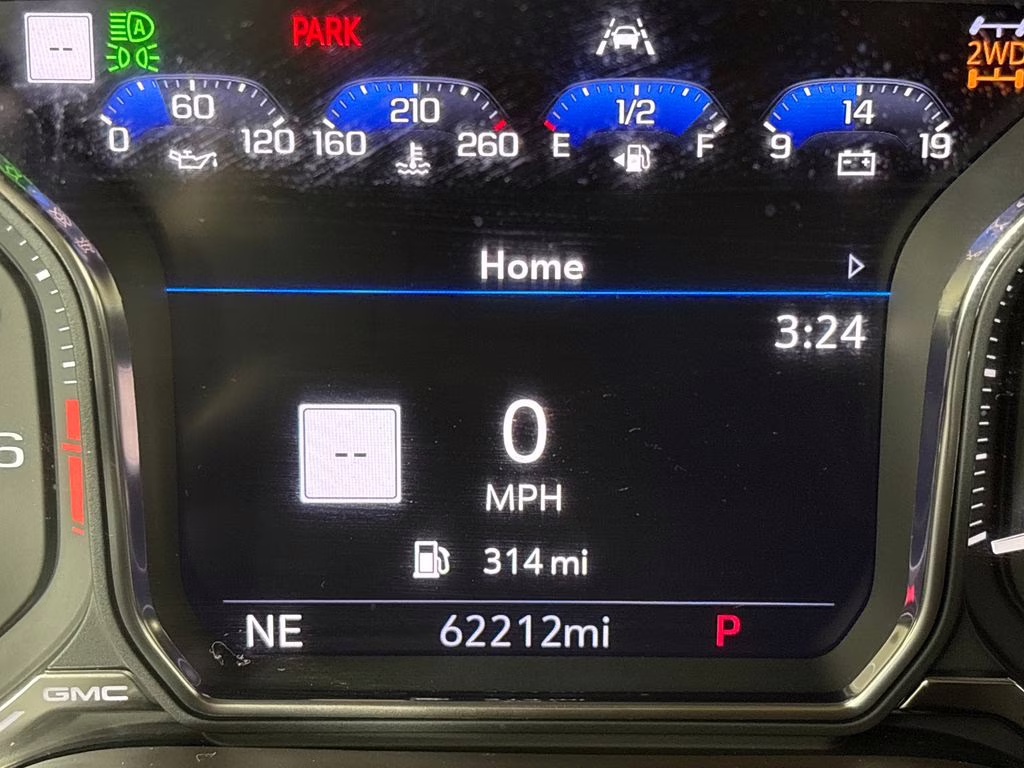 2021 White Frost Tricoat GMC Sierra 1500 Denali 4X4 Truck