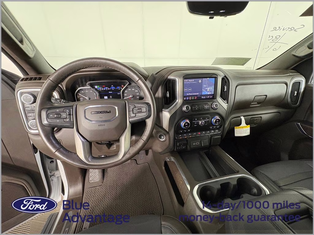 2021 White Frost Tricoat GMC Sierra 1500 Denali 4X4 Truck