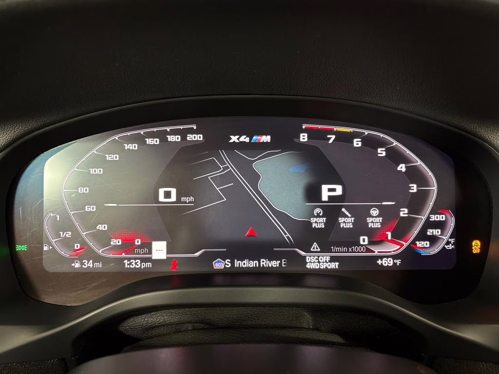 2021 Alpine White BMW X4 M Competition AWD SUV