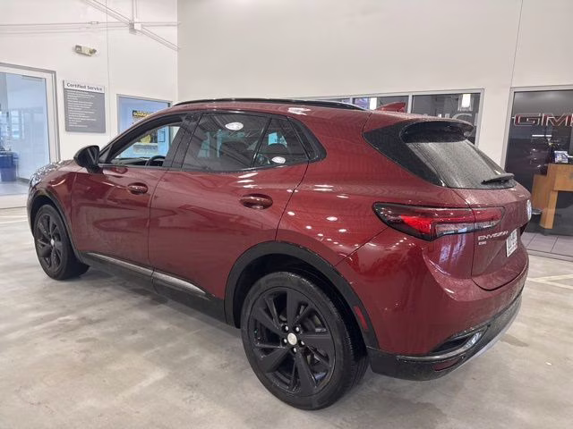 2021 Cinnabar Metallic Buick Envision Essence AWD SUV