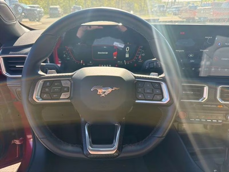 2024 Rapid Red Metallic Tinted Clearcoat Ford Mustang GT Premium RWD Coupe