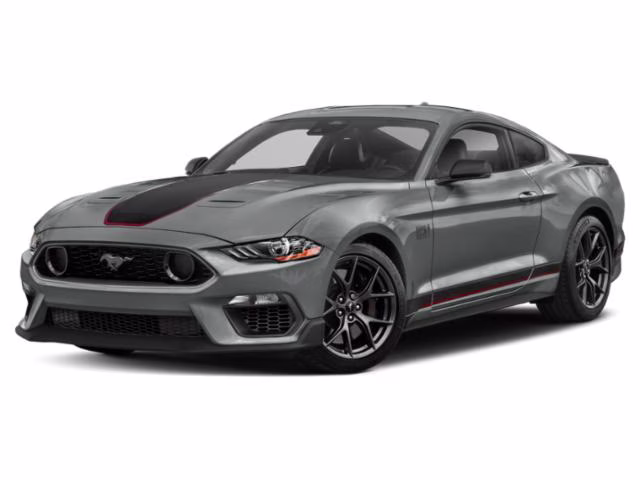 2021 Fighter Jet Gray Ford Mustang Mach 1 RWD Coupe