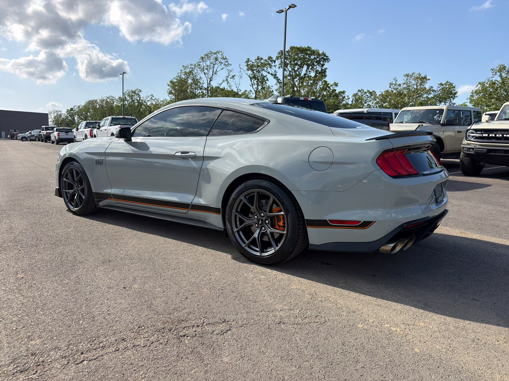 2021 Fighter Jet Gray Ford Mustang Mach 1 RWD Coupe