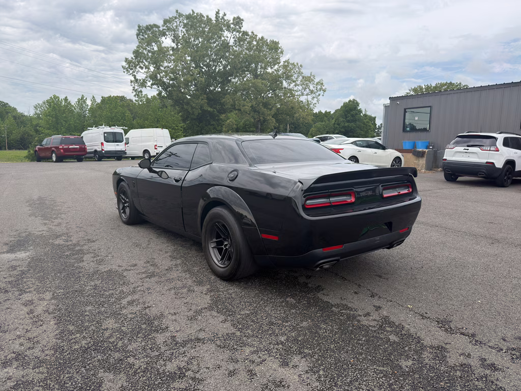 2023 Pitch Black Clearcoat Dodge Challenger SRT Demon 170 RWD Coupe