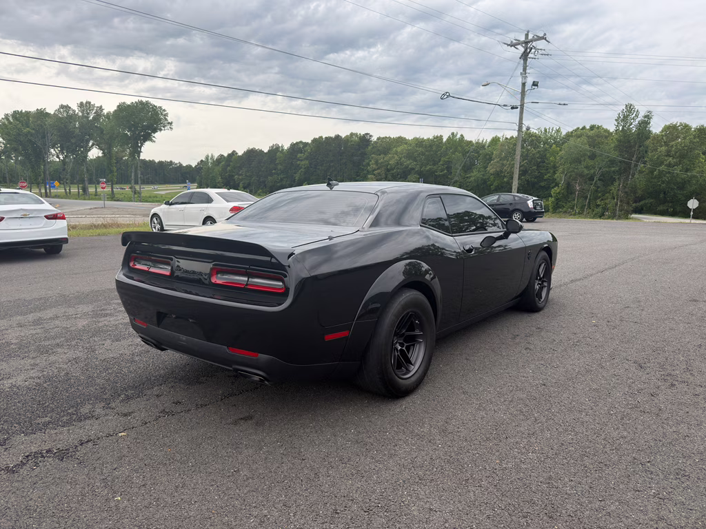 2023 Pitch Black Clearcoat Dodge Challenger SRT Demon 170 RWD Coupe