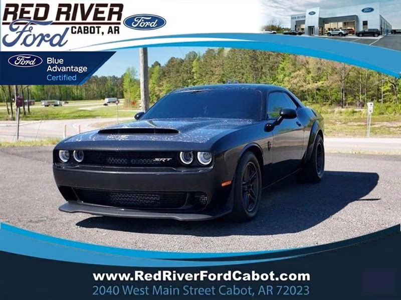 2023 Pitch Black Clearcoat Dodge Challenger SRT Hellcat Redeye Widebody RWD Coupe