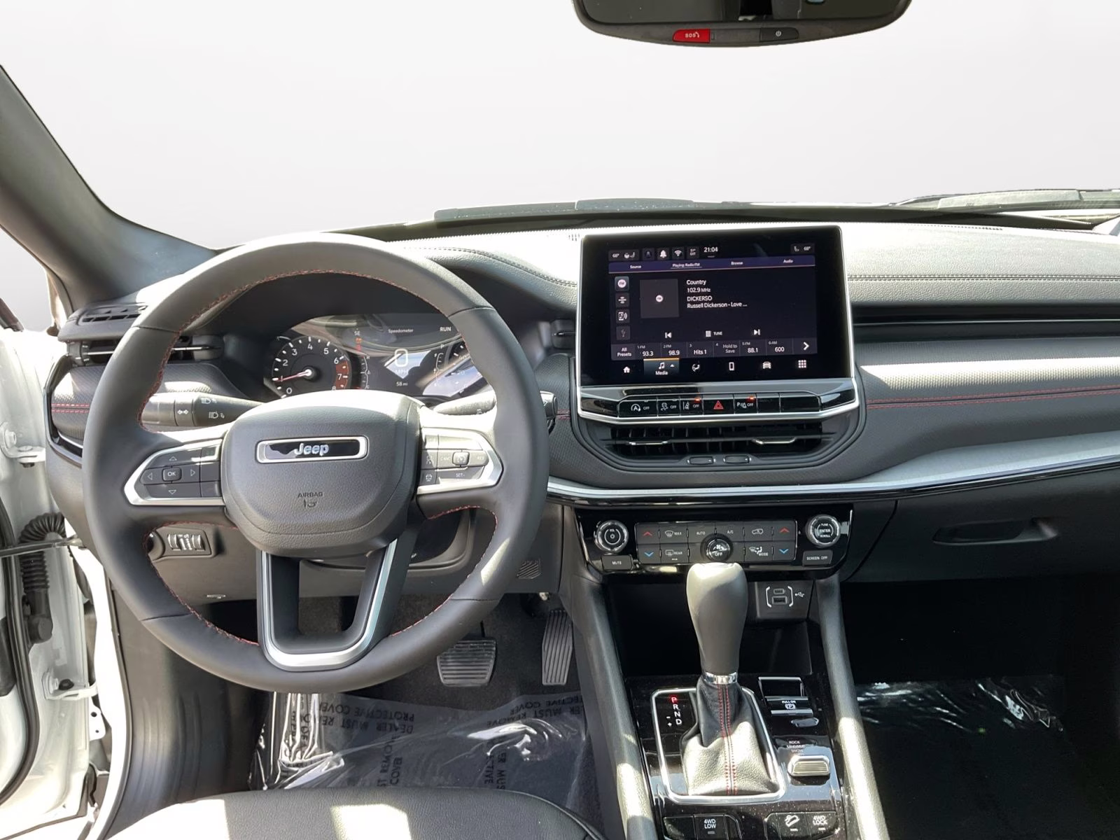 2026 Bright White Clearcoat Jeep Compass Trailhawk 4X4 SUV