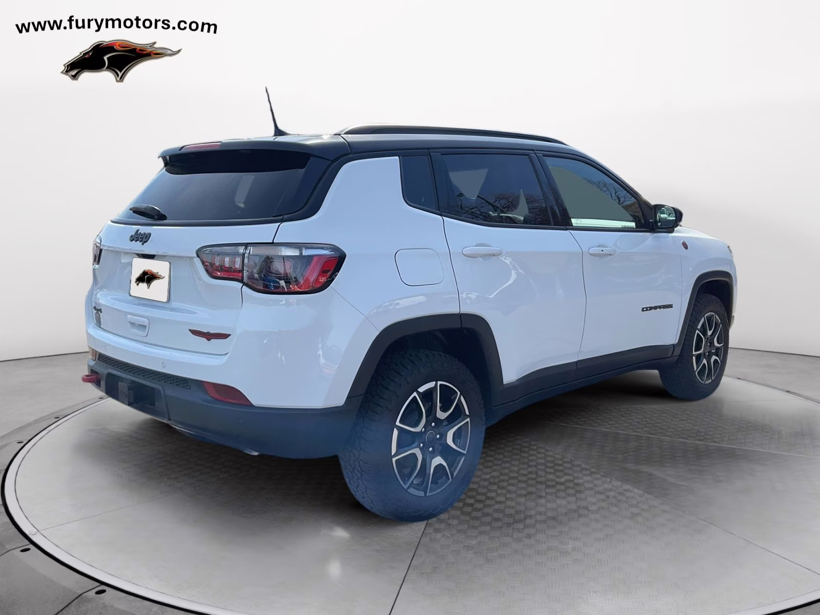 2026 Bright White Clearcoat Jeep Compass Trailhawk 4X4 SUV