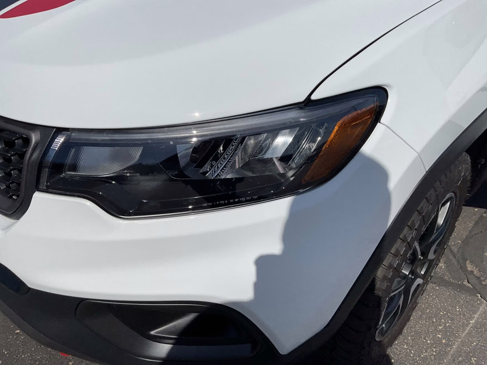 2026 Bright White Clearcoat Jeep Compass Trailhawk 4X4 SUV