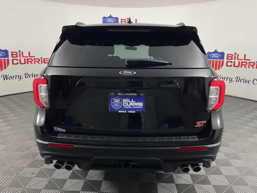 2023 Black Metallic Ford Explorer ST 4X4 SUV