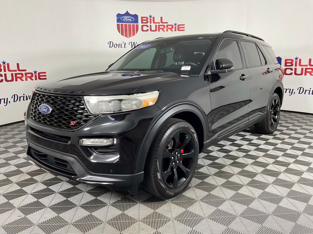 2023 Black Metallic Ford Explorer ST 4X4 SUV