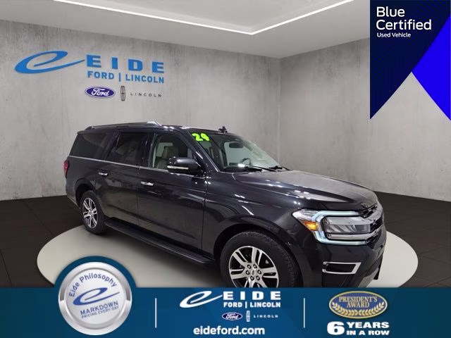 2024 Dark Matter Gray Metallic Ford Expedition Max Limited 4X4 SUV