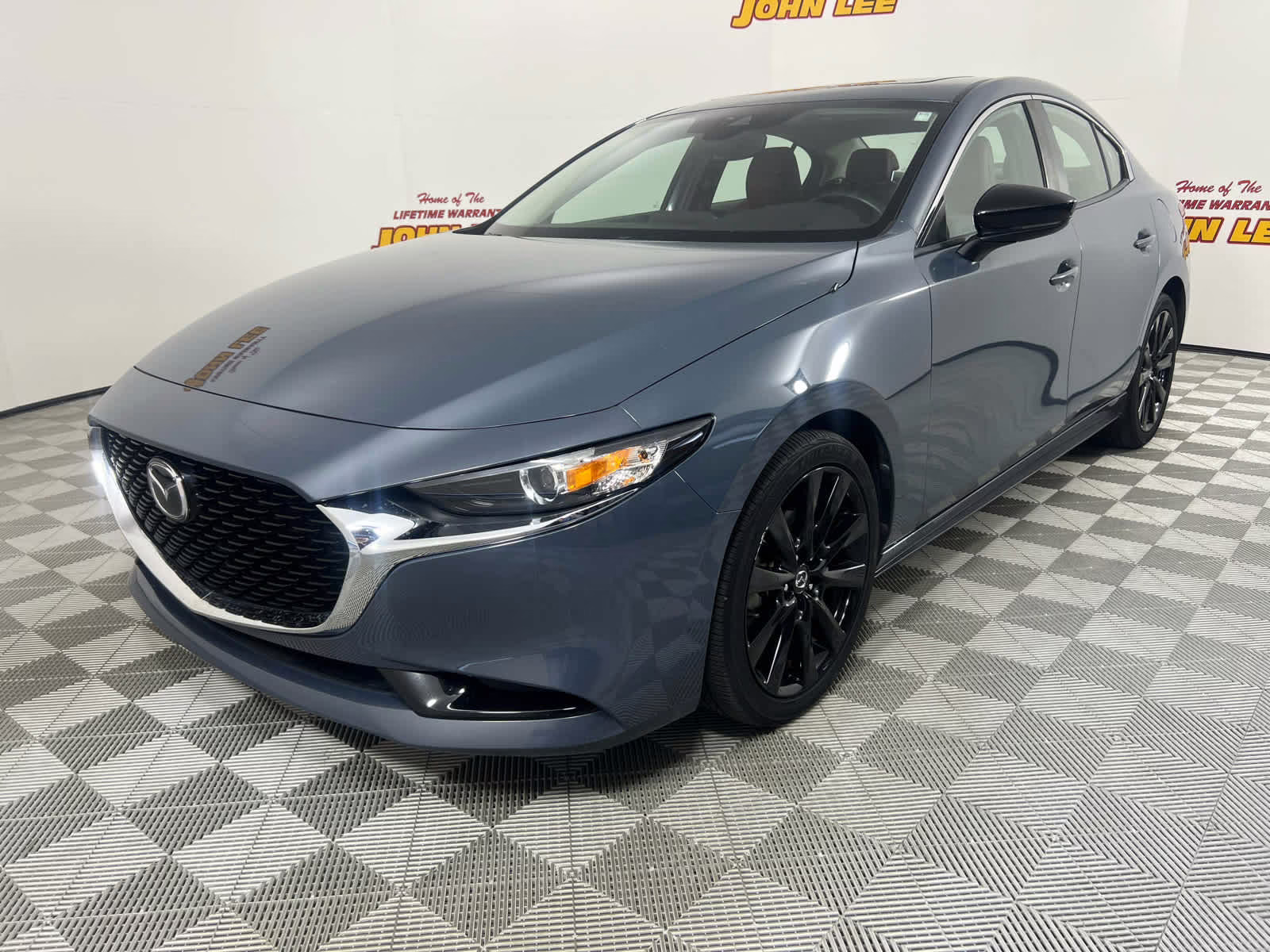 2022 Polymetal Gray Metallic Mazda Mazda3 Sedan Carbon Edition FWD Sedan