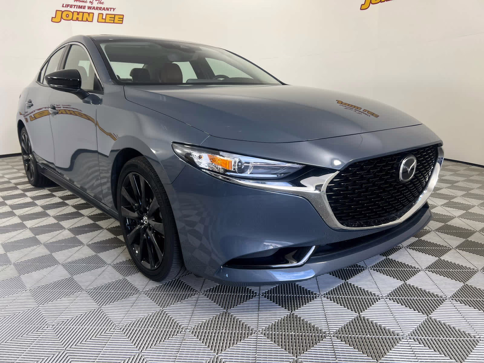 2022 Polymetal Gray Metallic Mazda Mazda3 Sedan Carbon Edition FWD Sedan