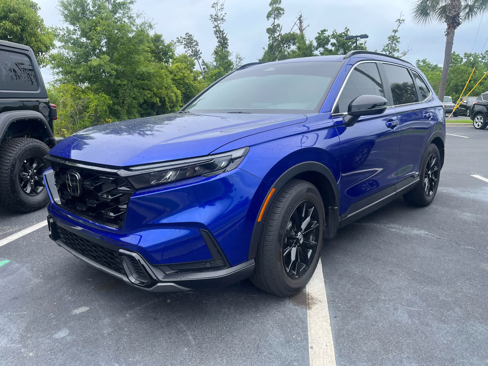 2024 Still Night Pearl Honda CR-V Hybrid Sport-L FWD SUV