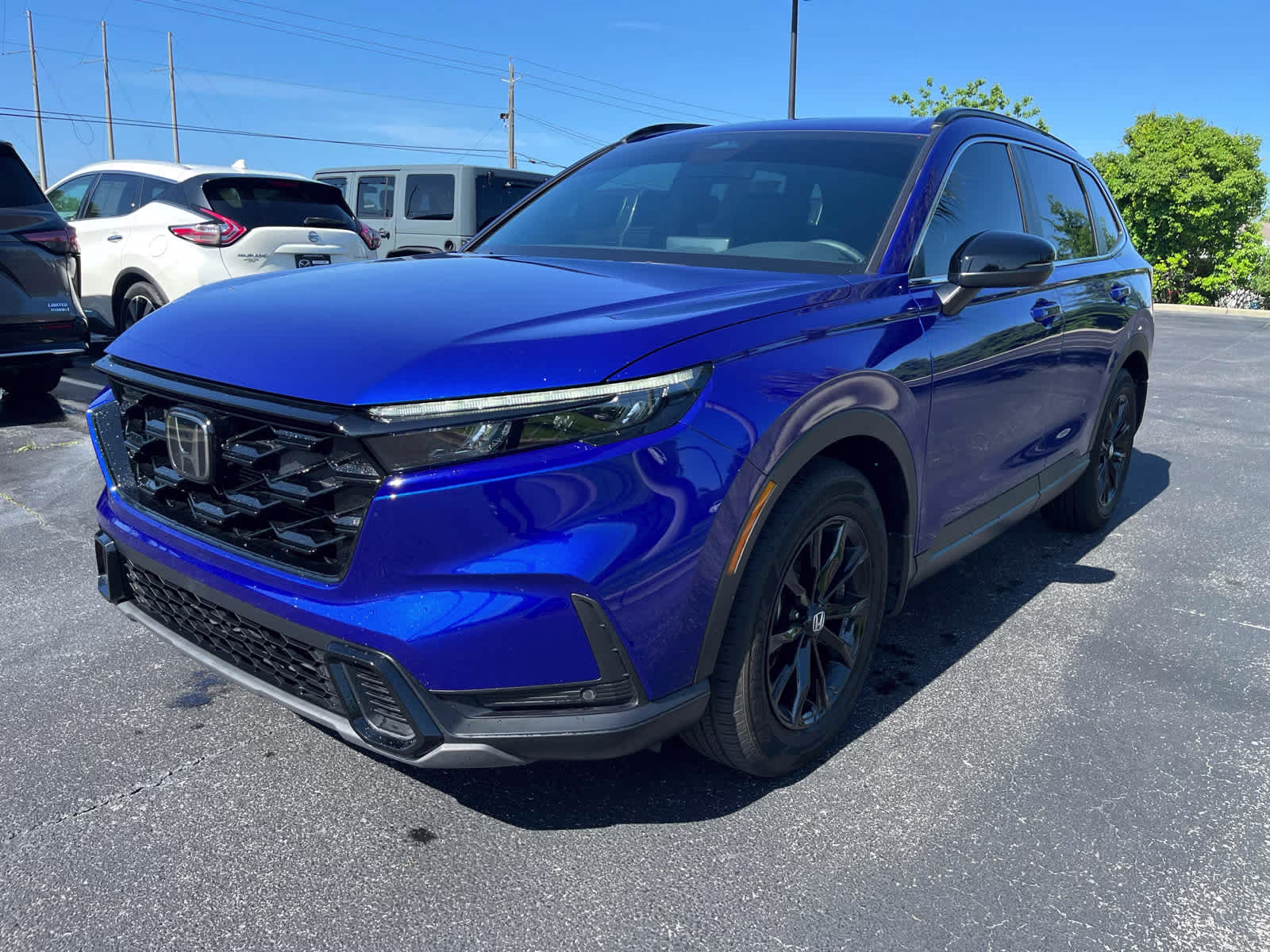 2024 Still Night Pearl Honda CR-V Hybrid Sport-L FWD SUV