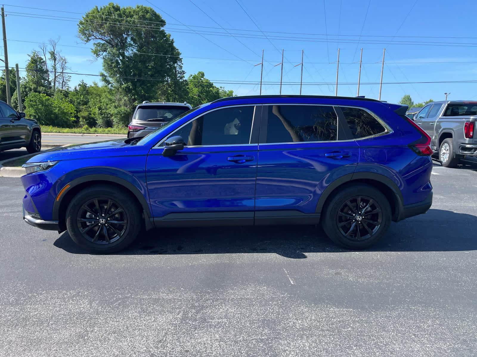 2024 Still Night Pearl Honda CR-V Hybrid Sport-L FWD SUV