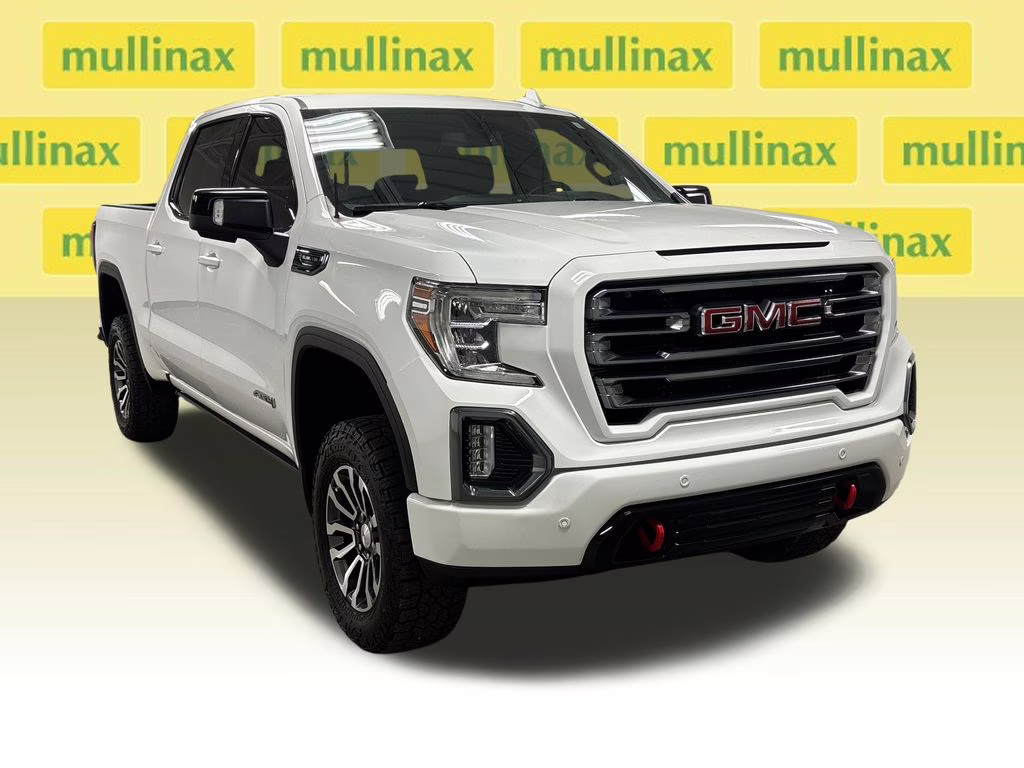 2021 Summit White GMC Sierra 1500 AT4 4X4 Truck