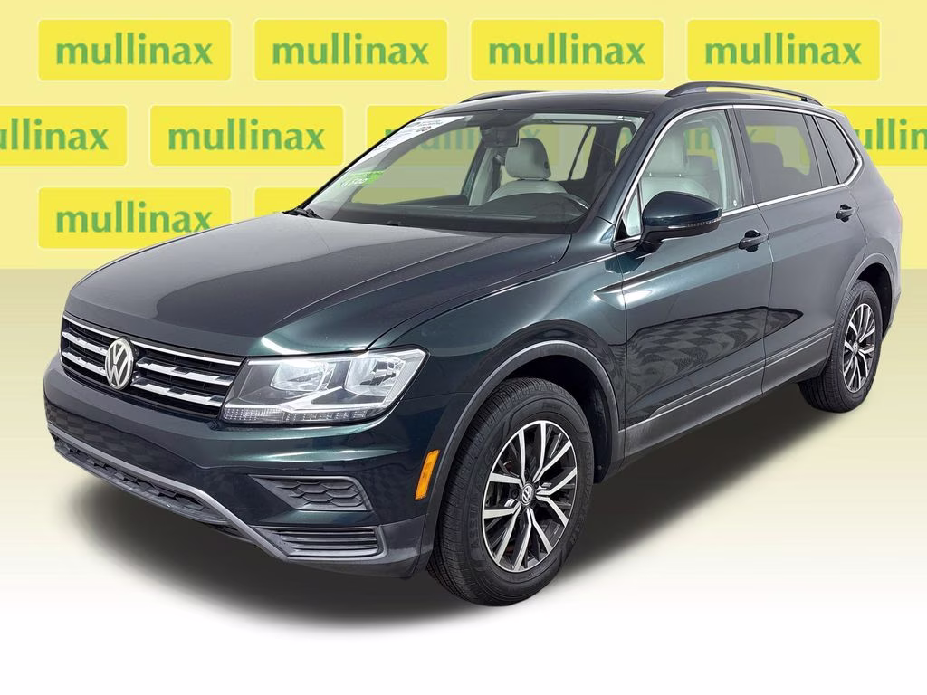 2019 Dark Moss Green Metallic Volkswagen Tiguan 2.0T SE FWD SUV