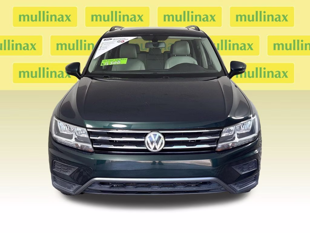 2019 Dark Moss Green Metallic Volkswagen Tiguan 2.0T SE FWD SUV