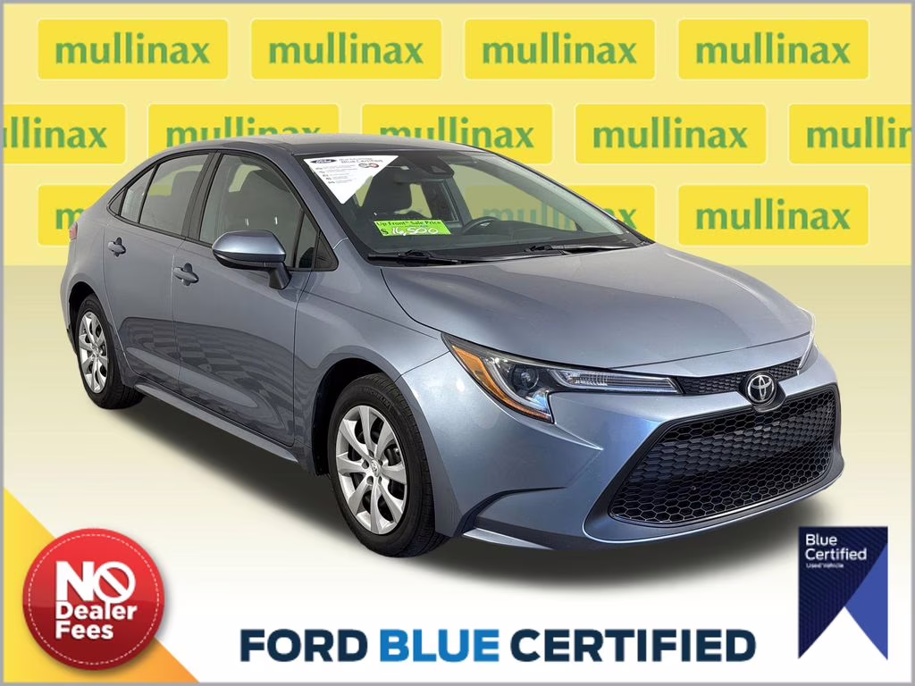 2022 Celestite w/Black Sand Pearl Roof Toyota Corolla LE FWD Sedan