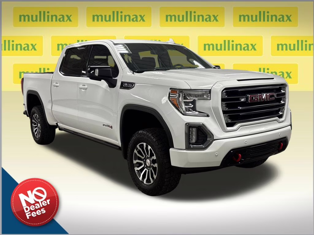 2021 Summit White GMC Sierra 1500 AT4 4X4 Truck
