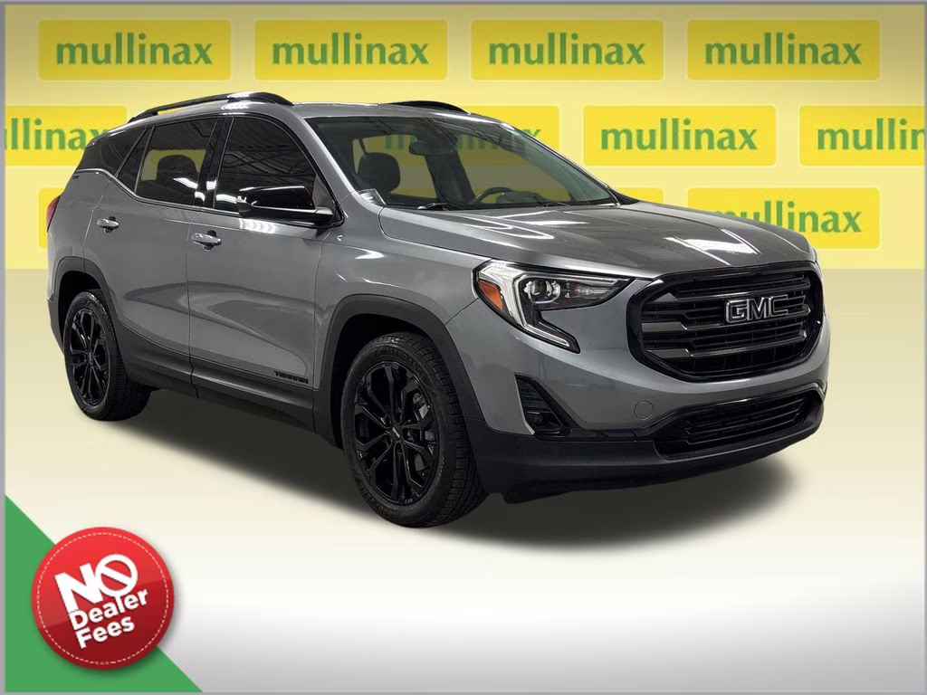 2021 Satin Steel Metallic GMC Terrain SLT FWD SUV
